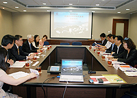 中國社會科學院財經戰略研究院訪問團與中大代表會晤